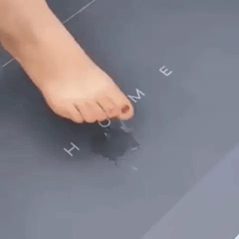 Alfombra de baño super absorbente