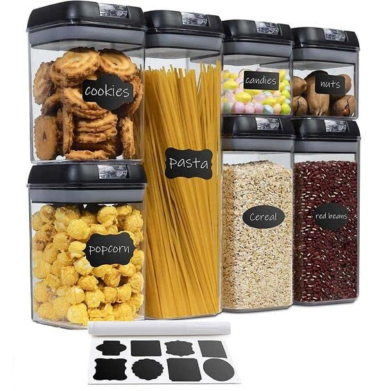 DISPENSADOR CONTENEDOR DE ALIMENTOS DE 7 PIEZAS MD-12454