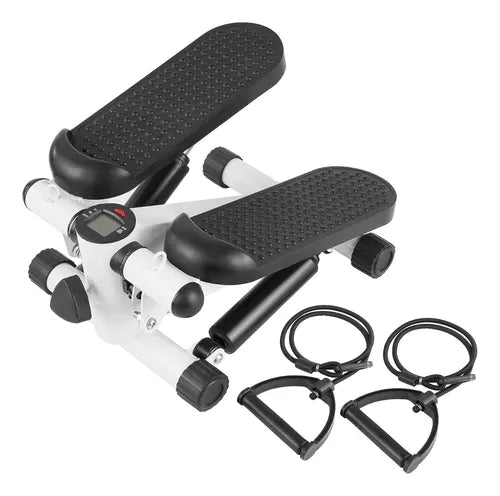 MINI BICICLETA ESCALADORA MAQUINA PARA TONIFICAR TODO EL CUERPO. INCLUYE LIGAS