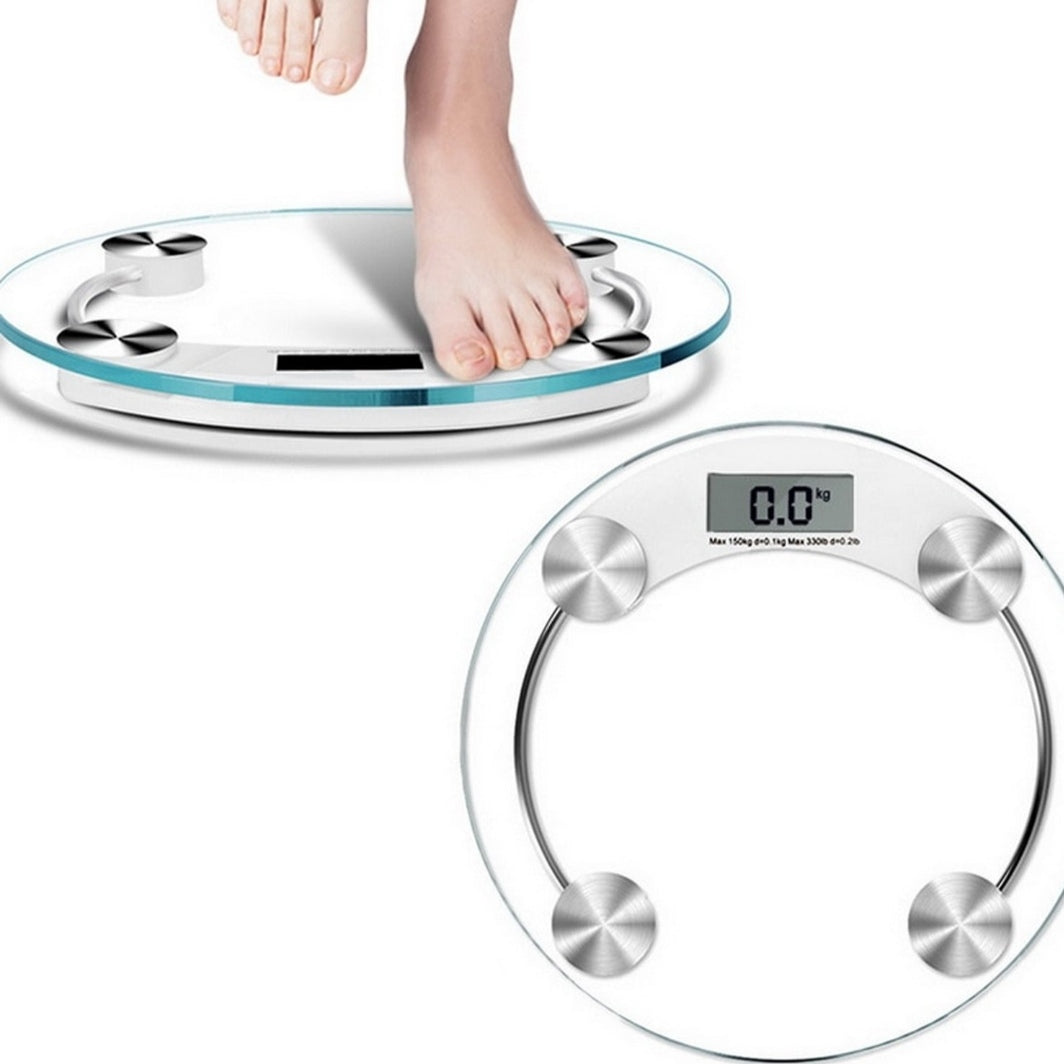 PESO CORPORAL VIDRIO TEMPLADO, PROGRAMABLE EN LIBRAS Y KILOS.