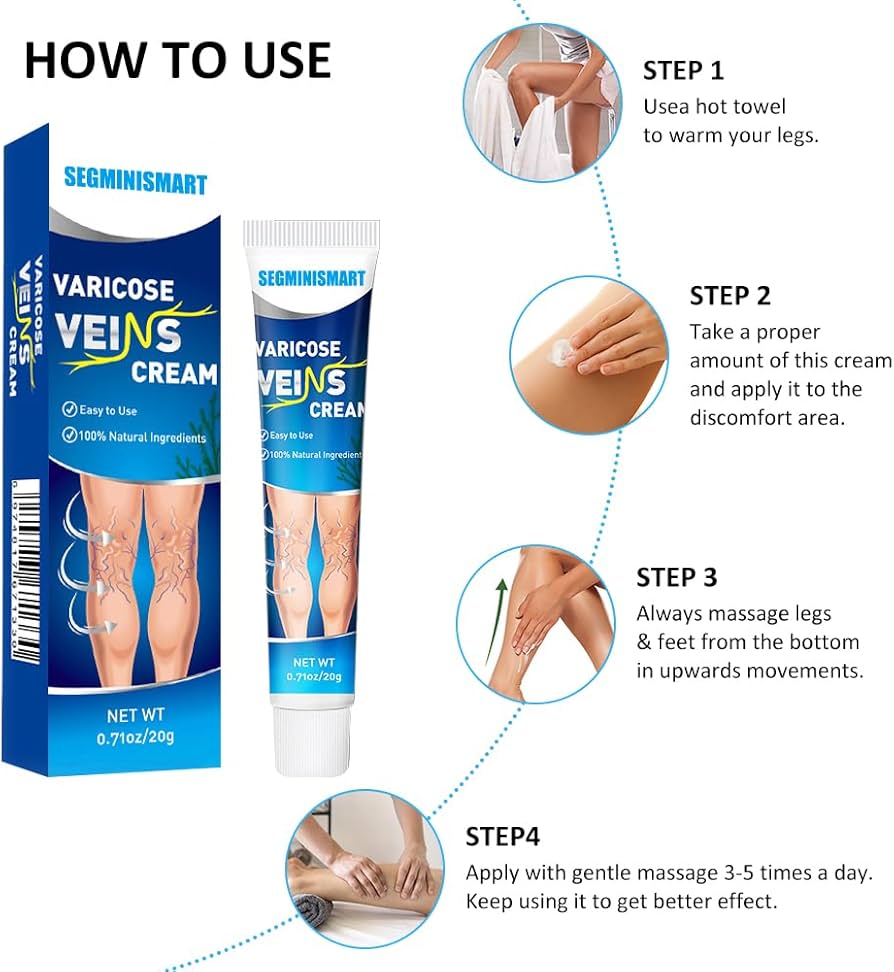 Crema para venas varicosas