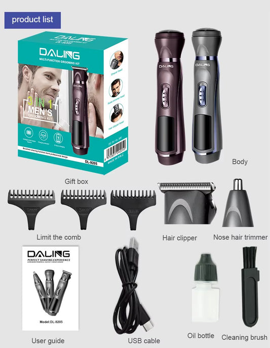 MAQUINA DE RECORTA DARLING 3 EN 1 DL-9205