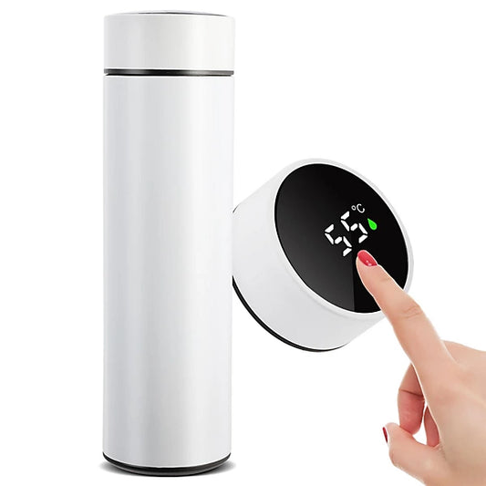 THERMOS FLASK 500 ML LED /BLANCO